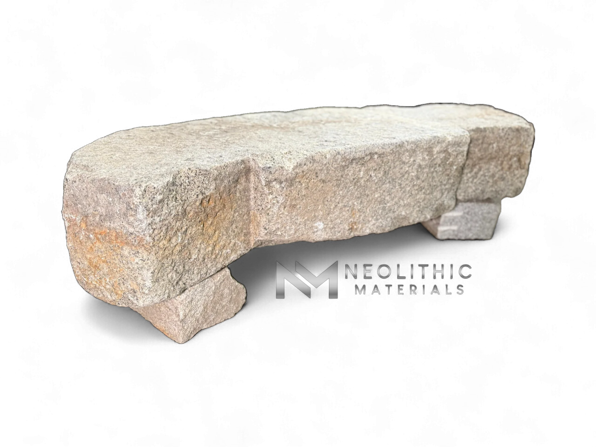 Antique Granite Bench - Image 3